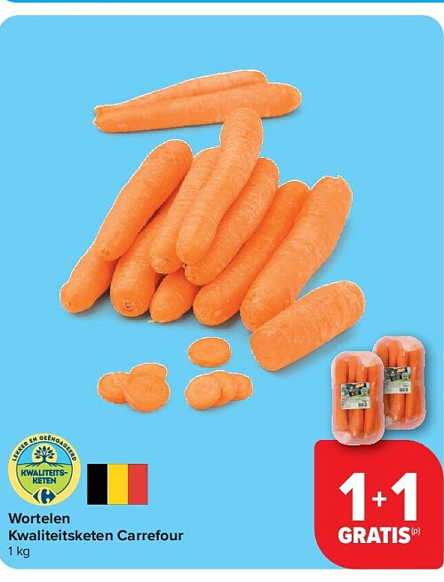 Wortelen Kwaliteitsketen Carrefour