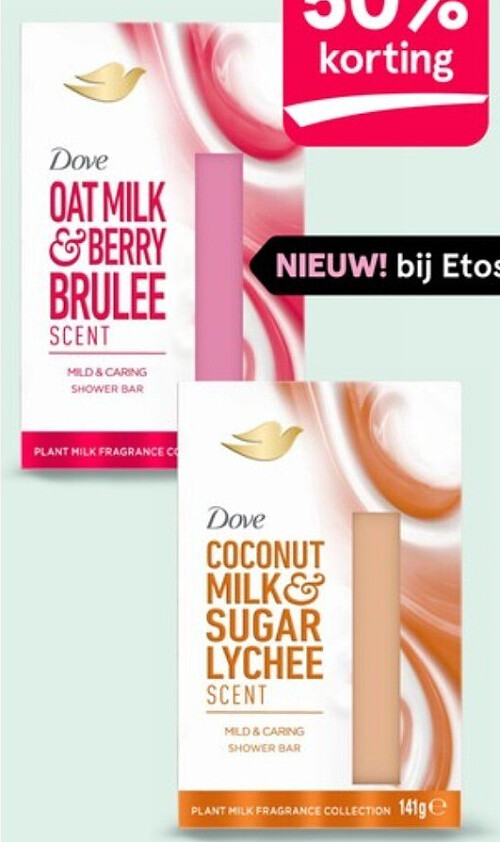 Dove Milk shower bars