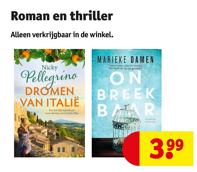 Roman en thriller