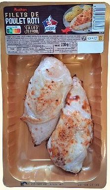 Filets de poulet rôti Auchan