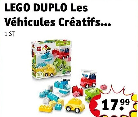 LEGO DUPLO Les Véhicules Créatifs