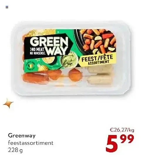 Greenway feestassortiment 228 g