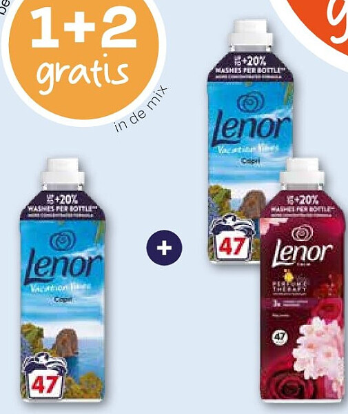 Lenor wasverzachter 987 ml / 47SC – 2 soorten