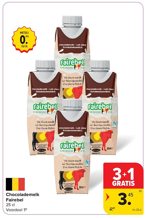 Chocolademelk Fairebel