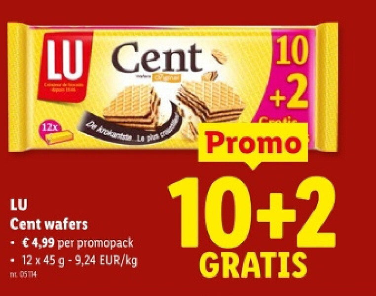 Cent wafers