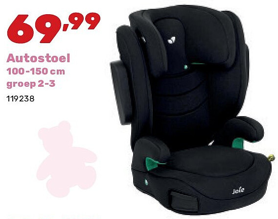 Autostoel 100-150 cm groep 2-3