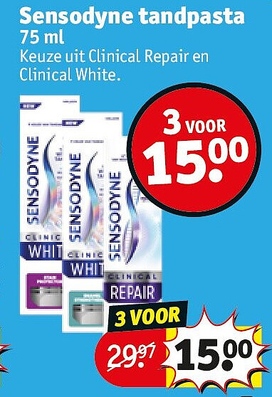 Sensodyne tandpasta