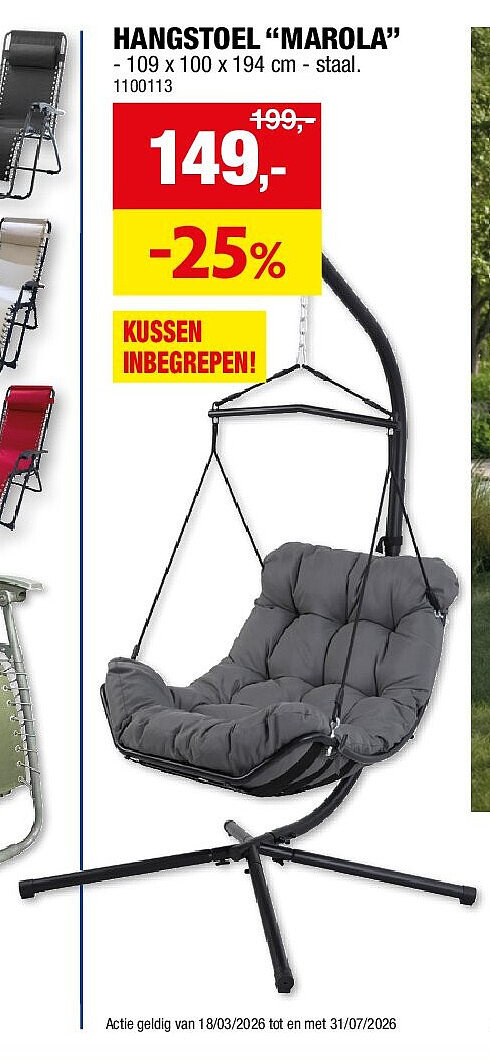 HANGSTOEL “MAROLA”