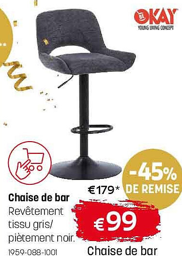 Chaise de bar