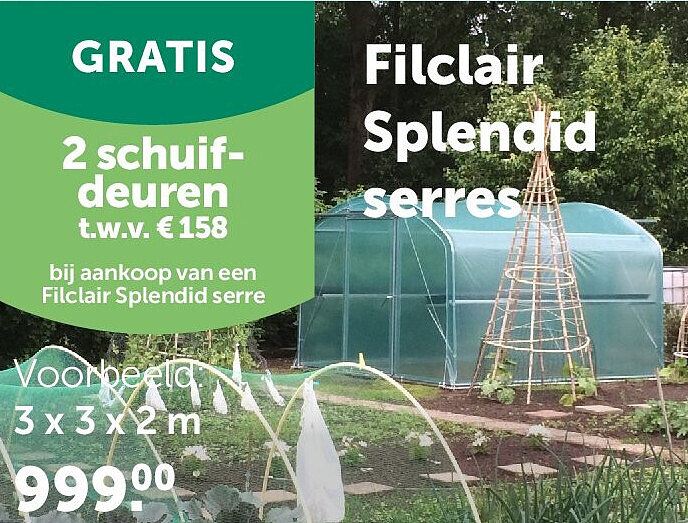 Filclair Splendid serres