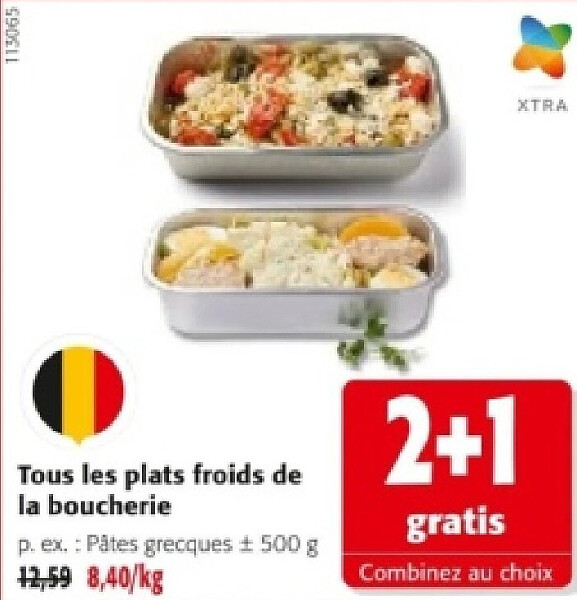 Tous les plats froids de la boucherie