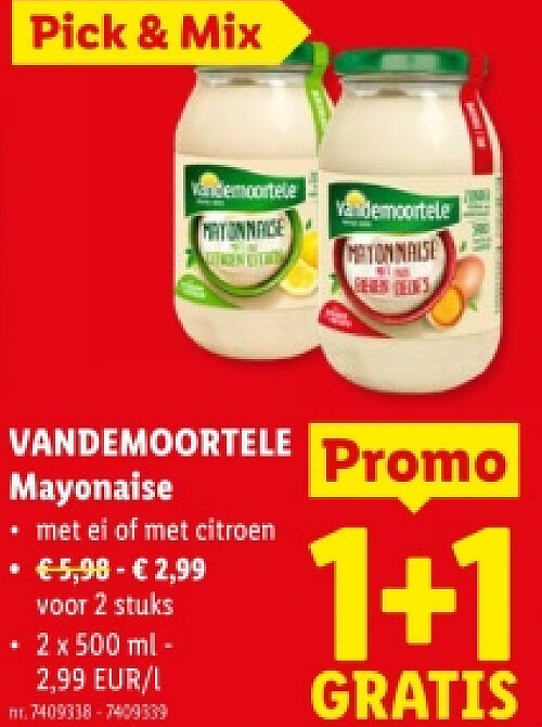 VANDEMOORTELE Mayonaise