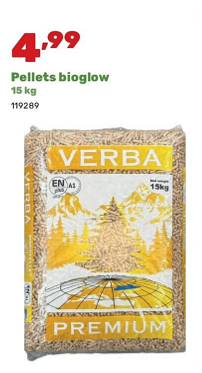 Pellets bioglow 15 kg