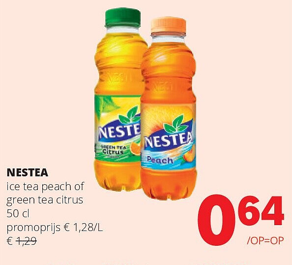 NESTEA ice tea peach