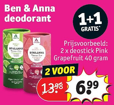 Ben & Anna deodorant