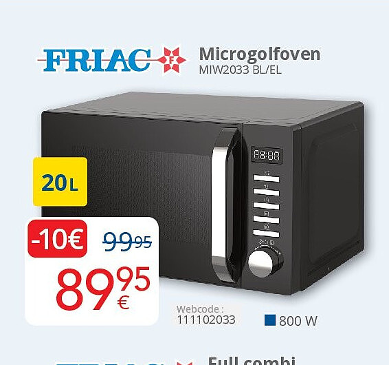 Microgolfoven MIW2014WH