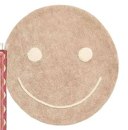 Smiley vloerkleed