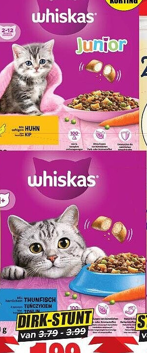 Whiskas kattenbrokjes