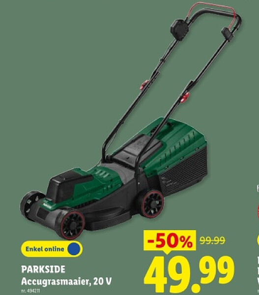 Accugrasmaaier, 20 V