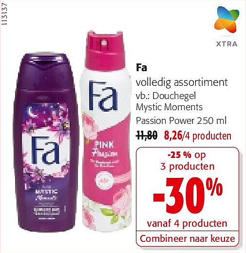 Fa Douchegel Mystic Moments Passion Power 250 ml