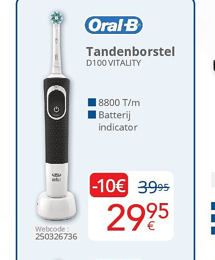 Tandenborstel D100 VITALITY