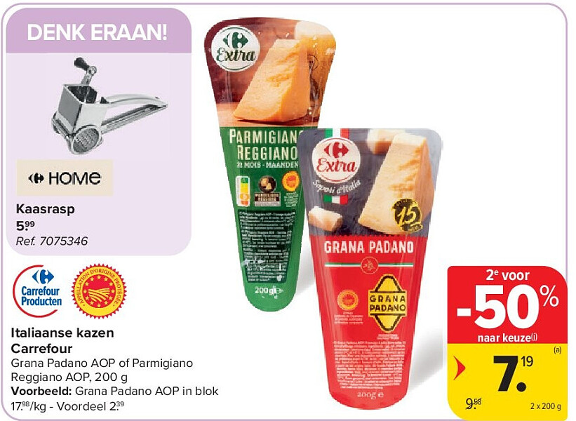 Italiaanse kazen Carrefour