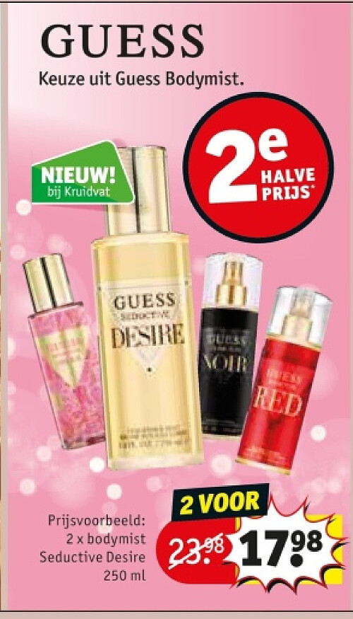 2 x bodymist Seductive Desire 250 ml