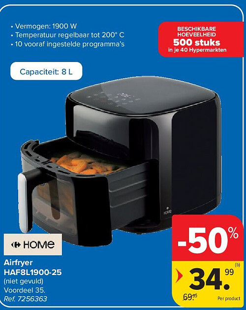 Airfryer HAF8L1900-25