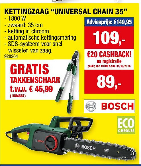 KETTINGZAAG “UNIVERSAL CHAIN 35”