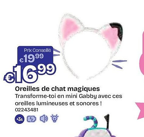 Oreilles de chat magiques