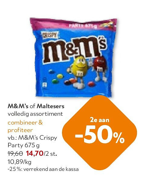 M&M's of Maltesers