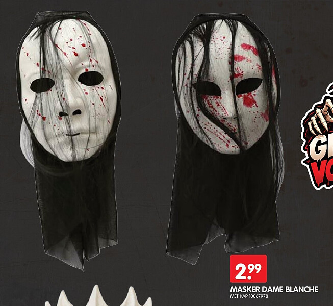MASKER DAME BLANCHE