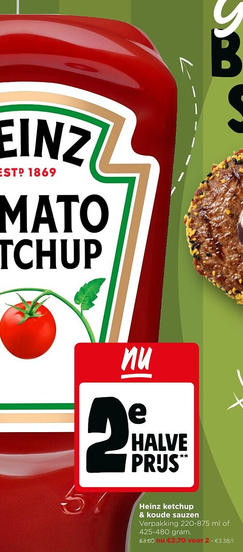 Heinz ketchup & koude sauzen
