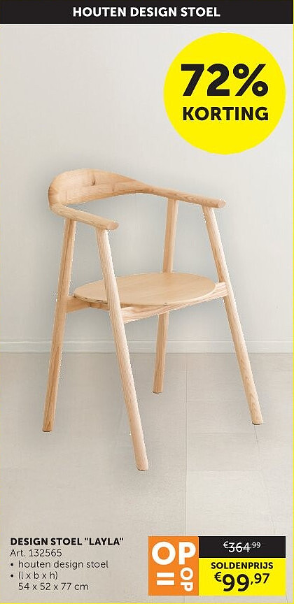 DESIGN STOEL "LAYLA"