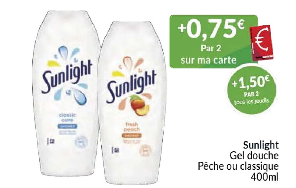 Sunlight Gel douche classique - 400ml