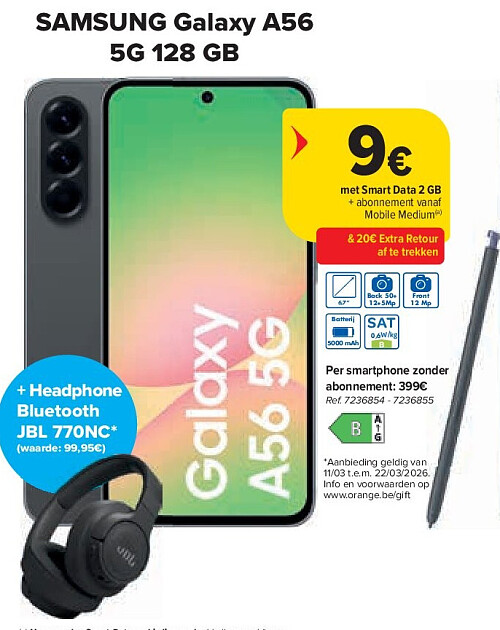 SAMSUNG Galaxy A56 5G 128 GB