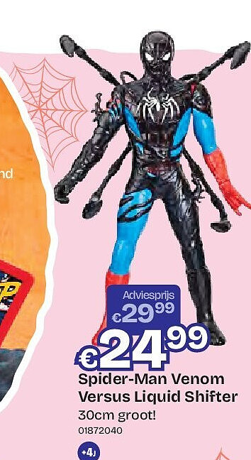 Spider-Man Venom Versus Liquid Shifter