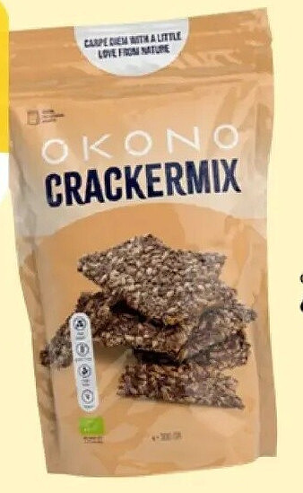 Crackermix 300 g of notenbroodmix 400 g