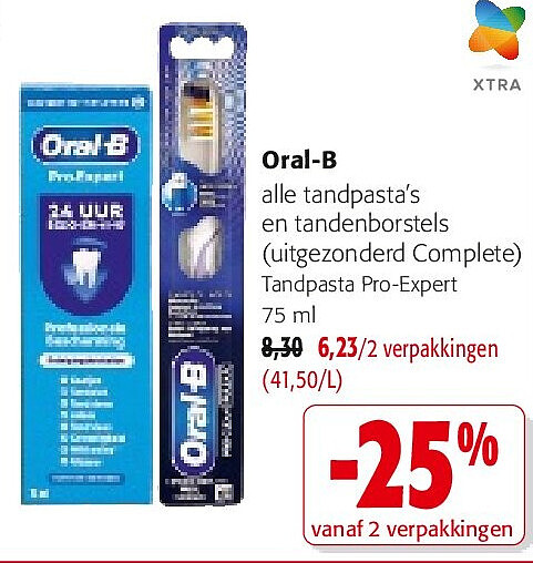 Oral-B alle tandpasta’s