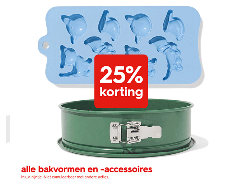 alle bakvormen en -accessoires