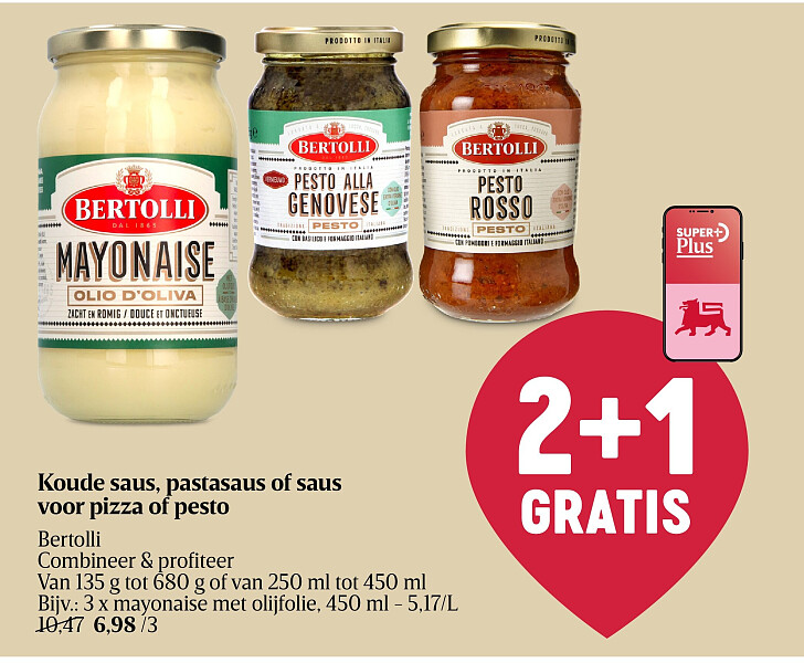 Koude saus, pastasaus of saus voor pizza of pesto