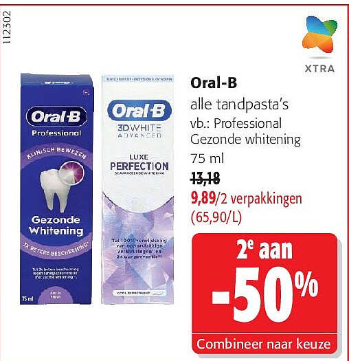Oral-B Professional Gezonde whitening 75 ml