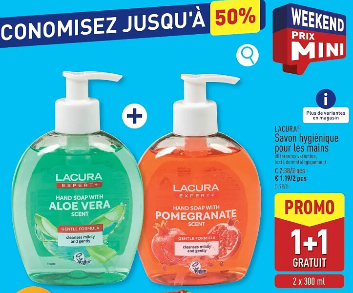Savon hygiénique pour les mains
