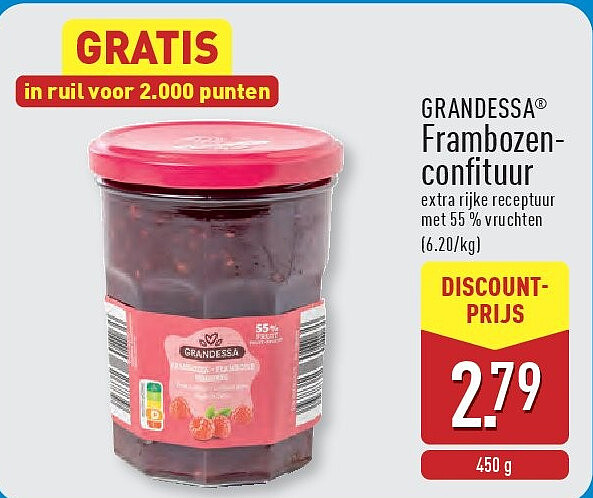 Frambozen confituur