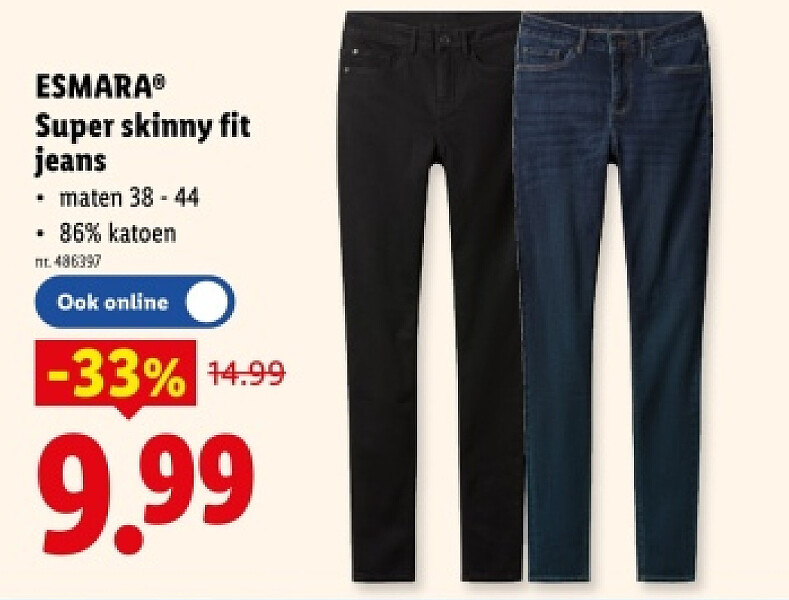 Super skinny fit jeans