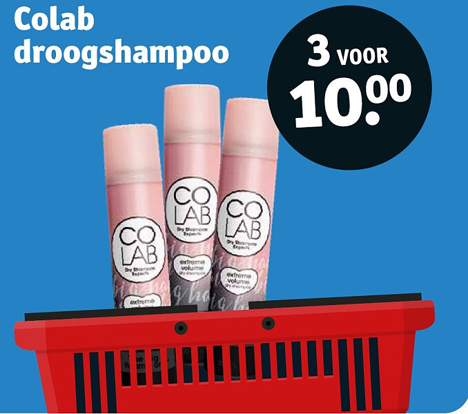 Colab droogshampoo