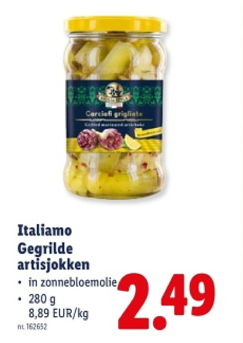 Gegrilde artisjokken