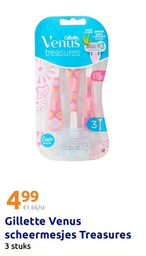 Gillette Venus scheermesjes Treasures