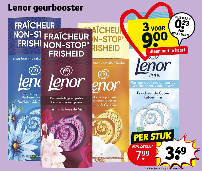 Lenor geurbooster