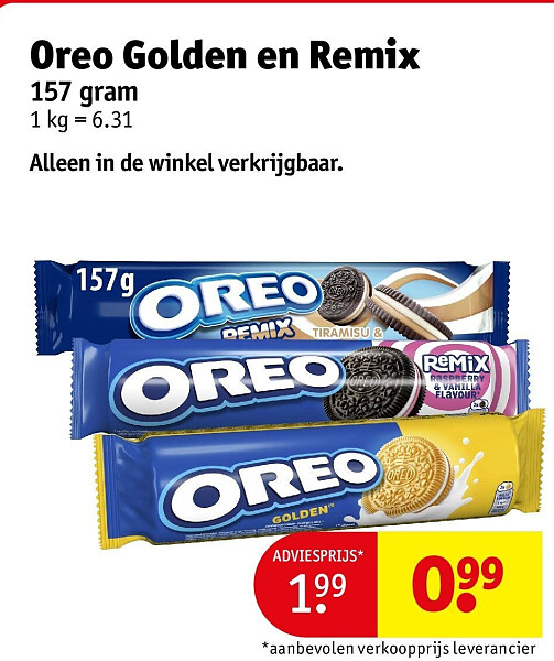 Oreo Golden en Remix